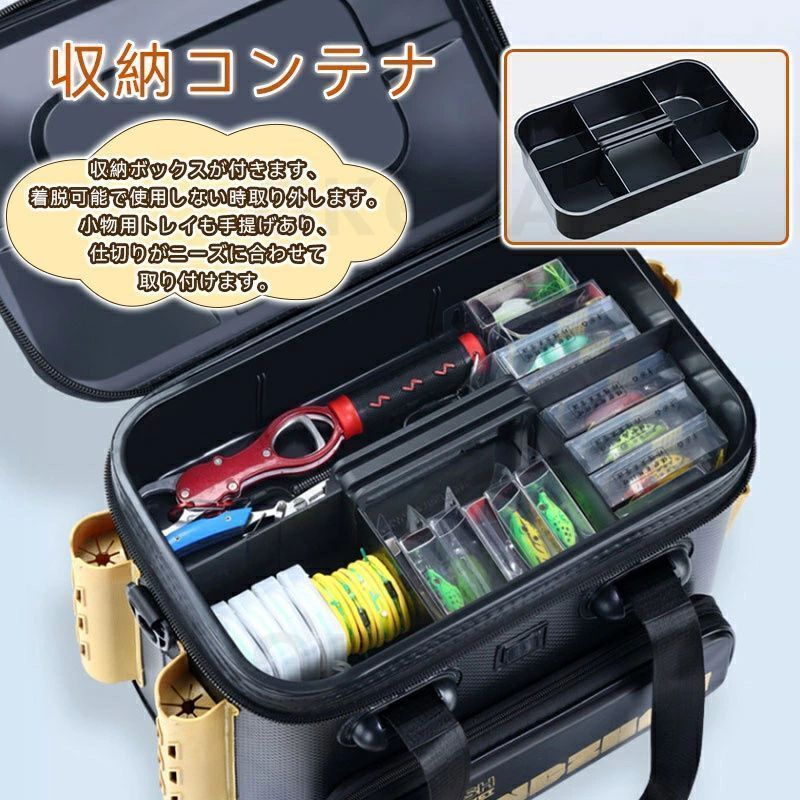 新しい未使用 釣り バケツ 釣り用ケース タックルバッグ