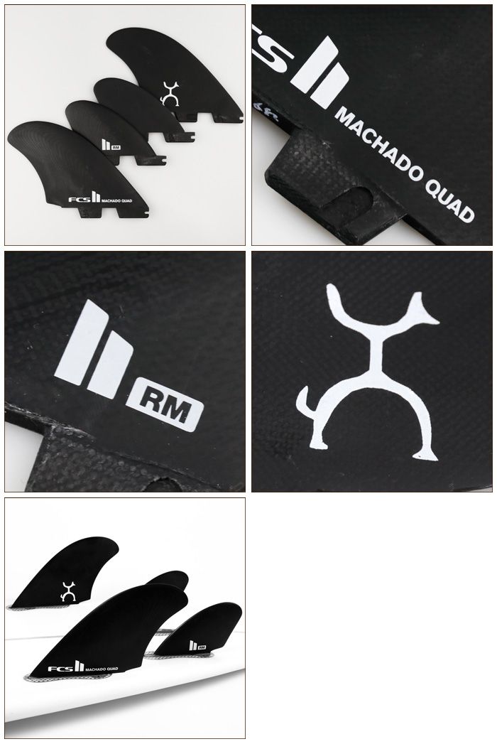 FCS2 FIN フィン クワッドフィン クワッドキール ロブマチャド