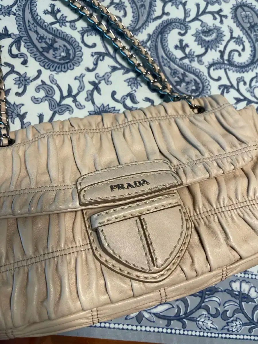 PRADA プラダ ゴーフル ショルダーバッグ クロスバッグ