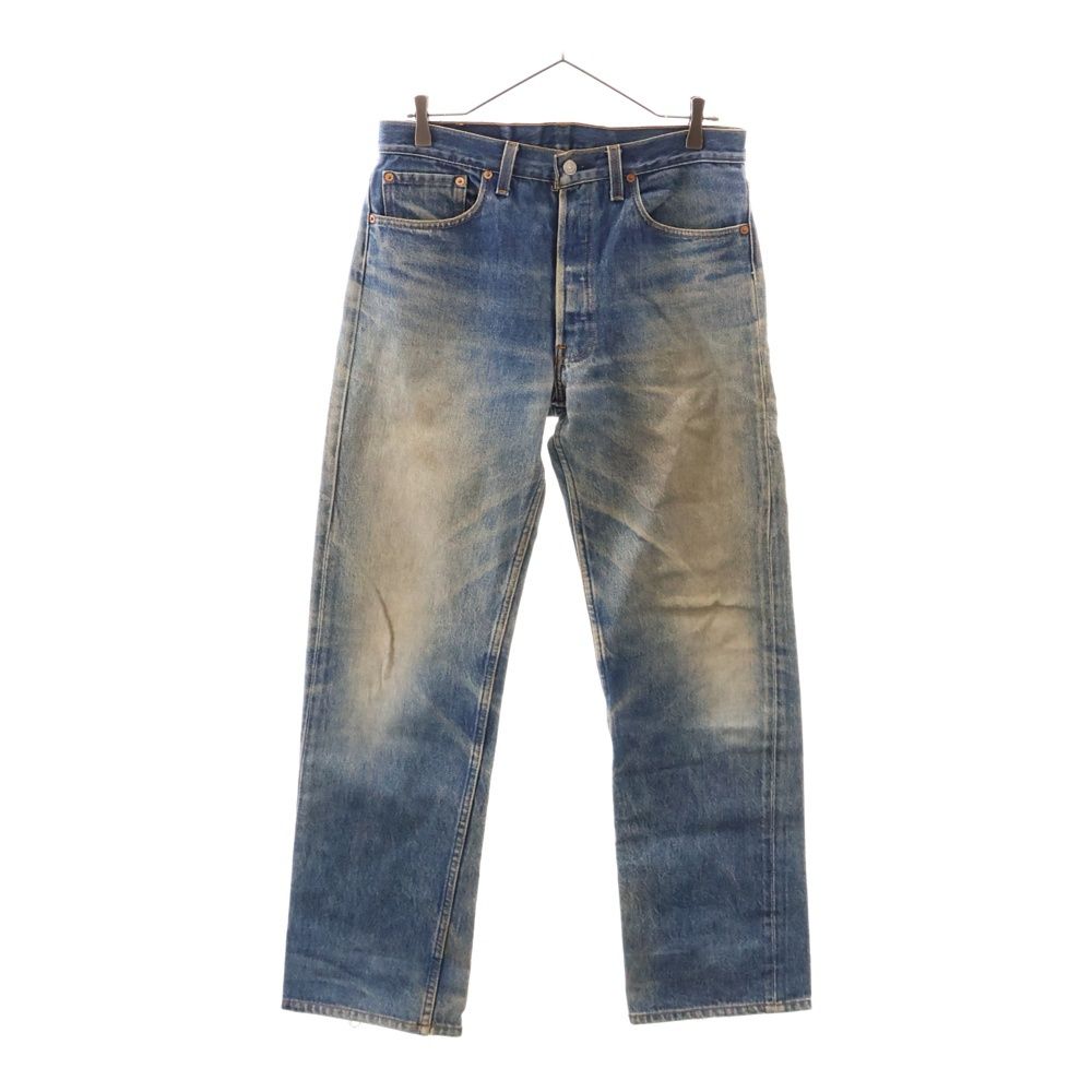 Levi's (リーバイス) 90S VINTGE 2501-0117 ボタン裏刻印552 USA製 ボタンフライ ストレートデニムパンツ インディゴブルー