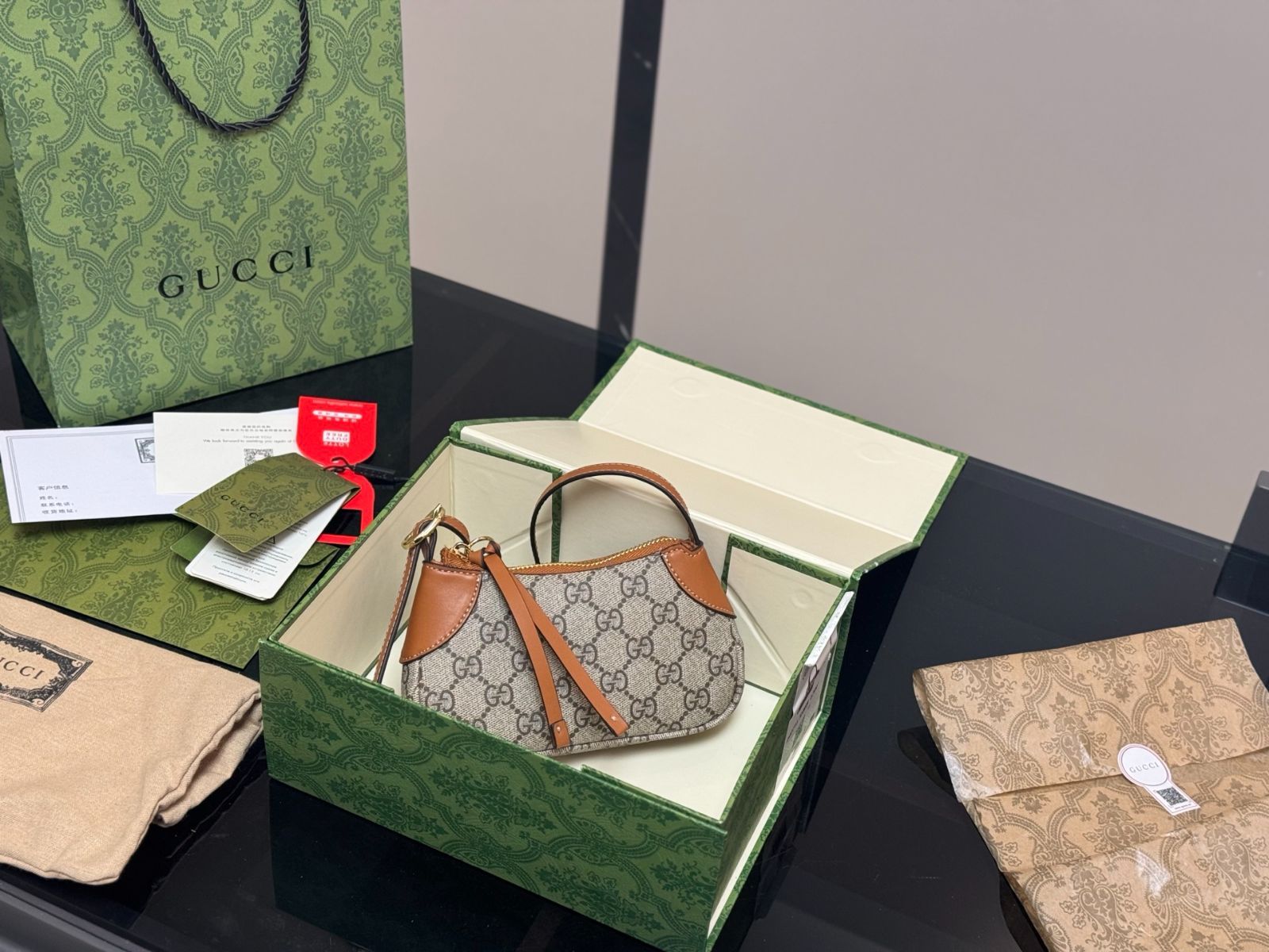 今日 Cute Gucci キュートグッチ ミニマージャンバッグ