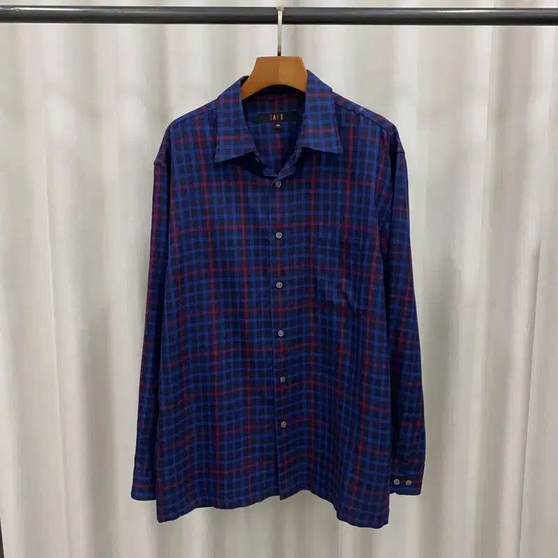 【雷市場（ポンジャン）商品韓国直送】 DAKS(ダックス) ロゴ カジュアル 長袖 ウール シャツ 100 S04692
