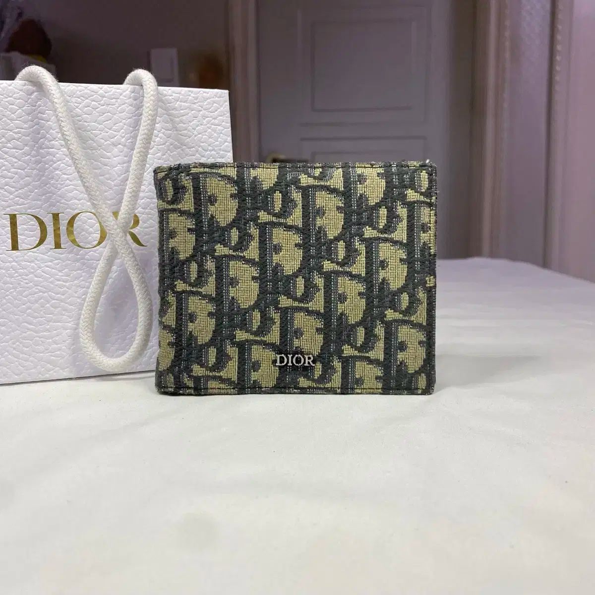 Dior(ディオール) オブリーク コンパクト ジャカード 二つ折り