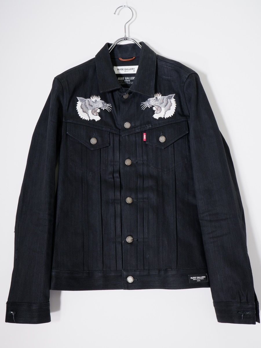 RUDE GALLERYルードギャラリー RIGID TYPE-4 DENIM JACKET - TORA
