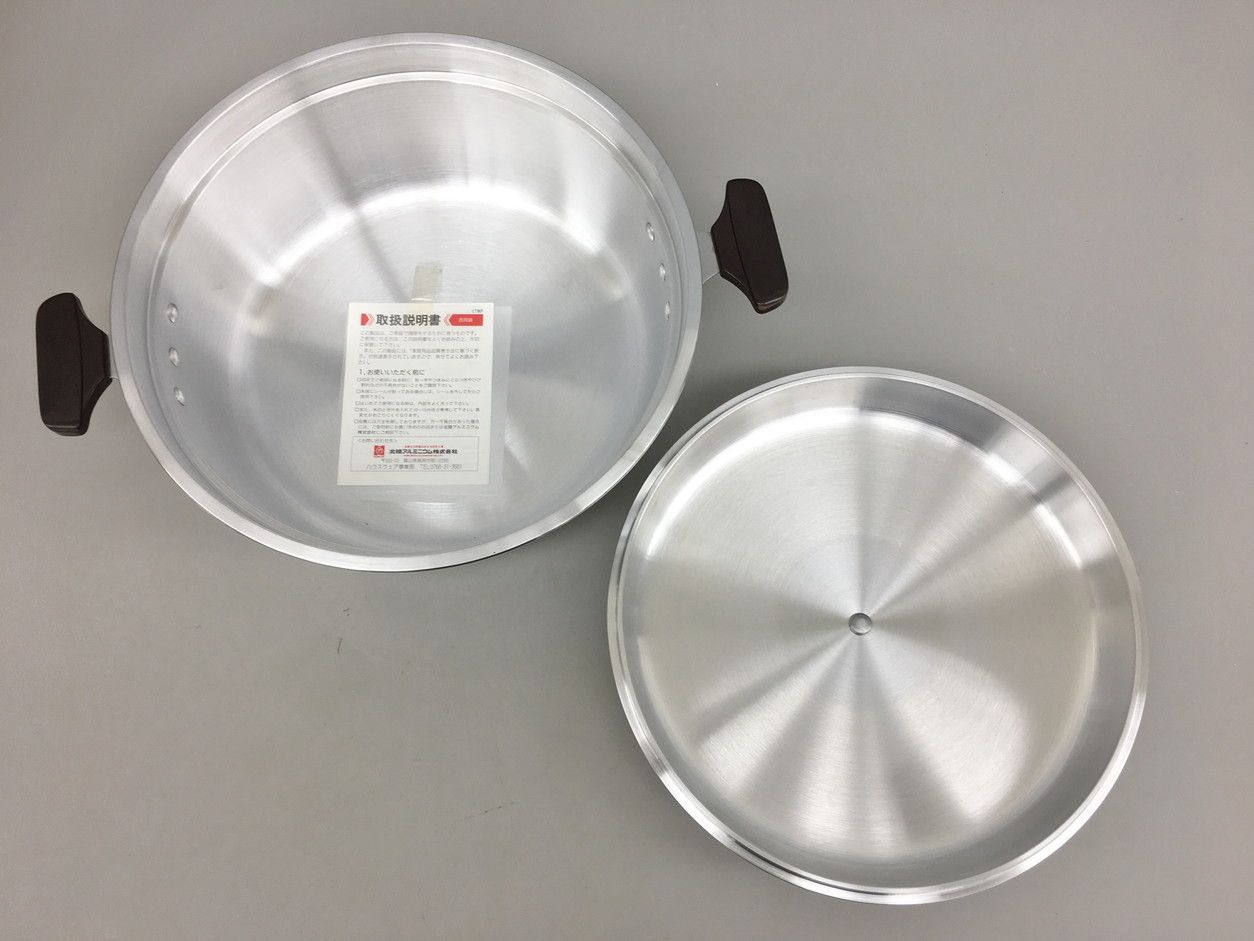 北陸アルミニウム NEW 吉岡鍋 16号 未使用品 無水鍋 6.6L 1升