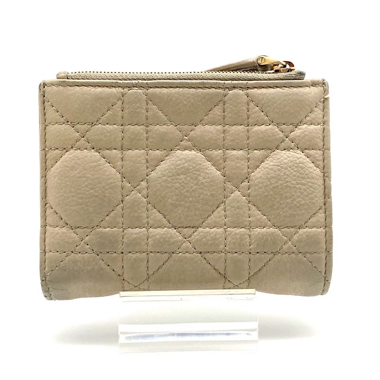 クリスチャンディオール カロ ダリア ウォレット ロゴ 二つ折り財布 70908