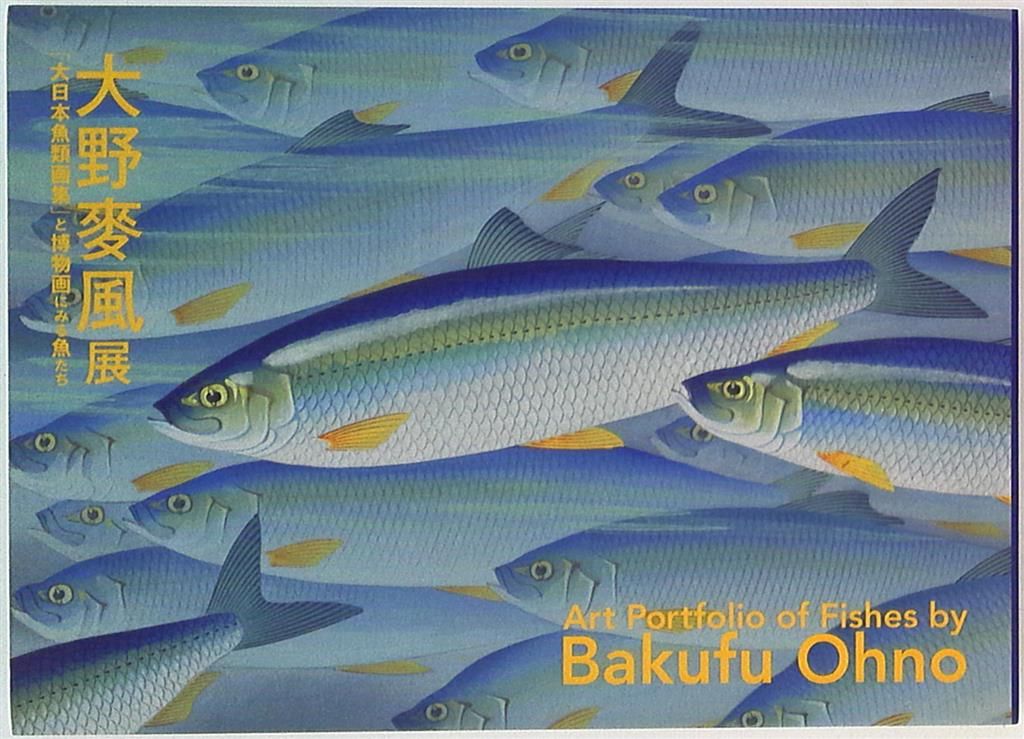 東京ステーションギャラリー 図録 大野麥風 大野麥風(ばくふう)展 「大日本魚類画集」と博物画にみる魚たち