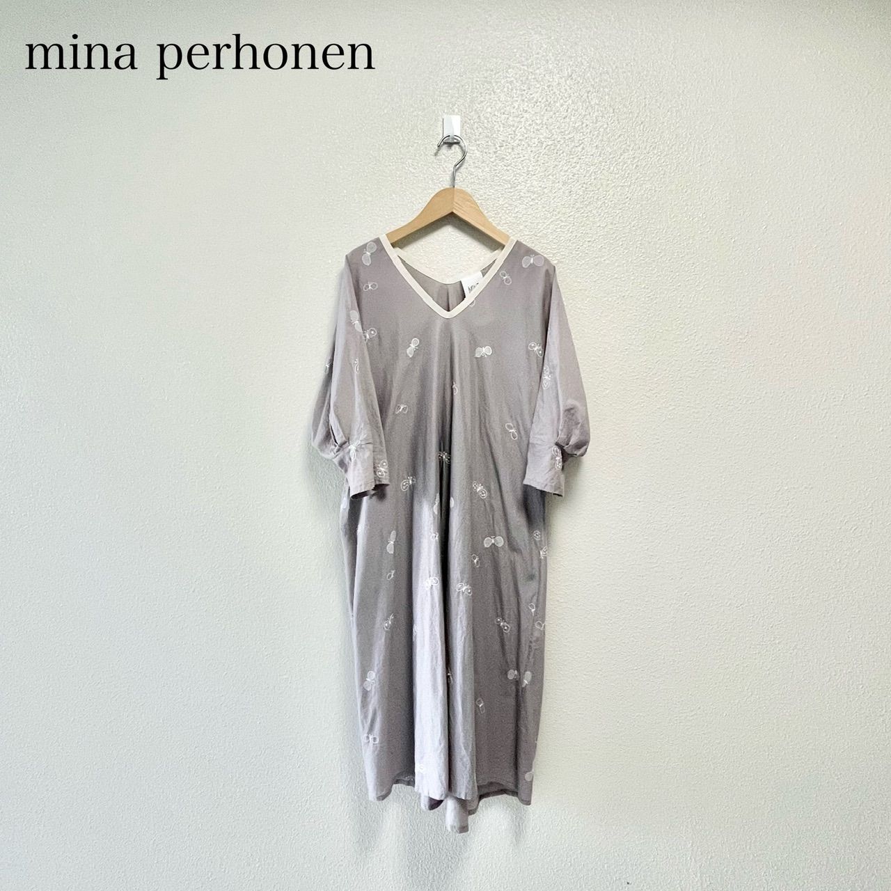 mina perhonen laundry ミナペルホネン choucho コットンシルク