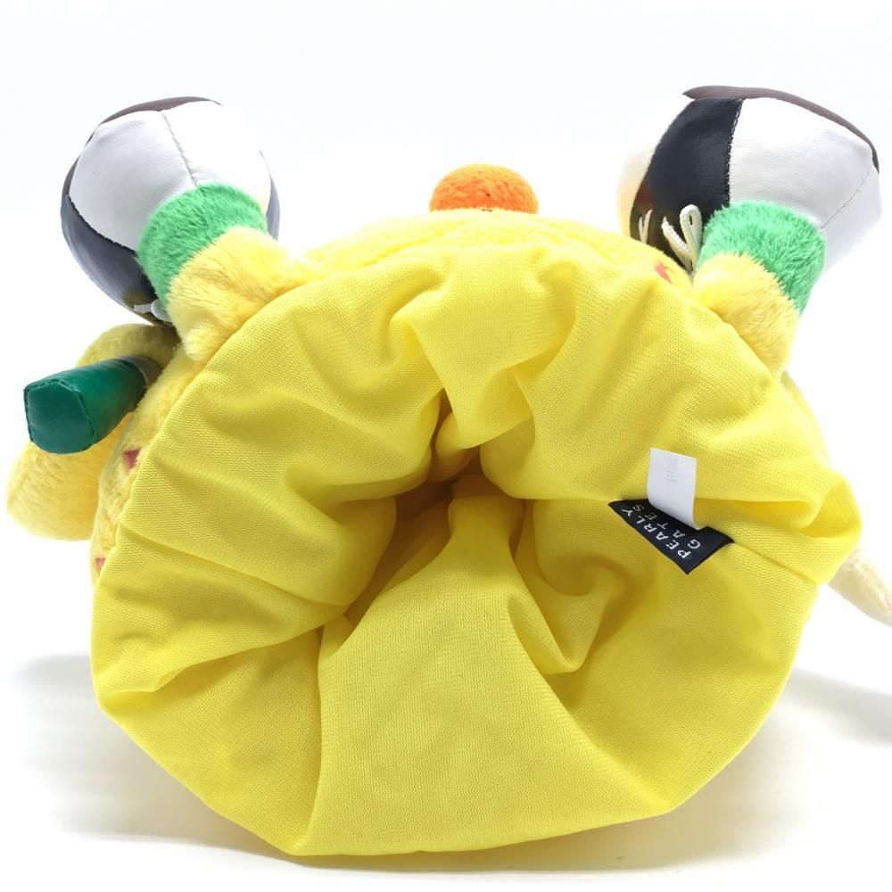 PEARLY GATES パーリーゲイツ  ヘッドカバー ぬいぐるみ ニコひまわり  イエロー系 FW×1 [240101084289] ゴルフウェア ストスト PEARLY GATES パーリーゲイツ ヘッドカバー ぬいぐるみ ニコ