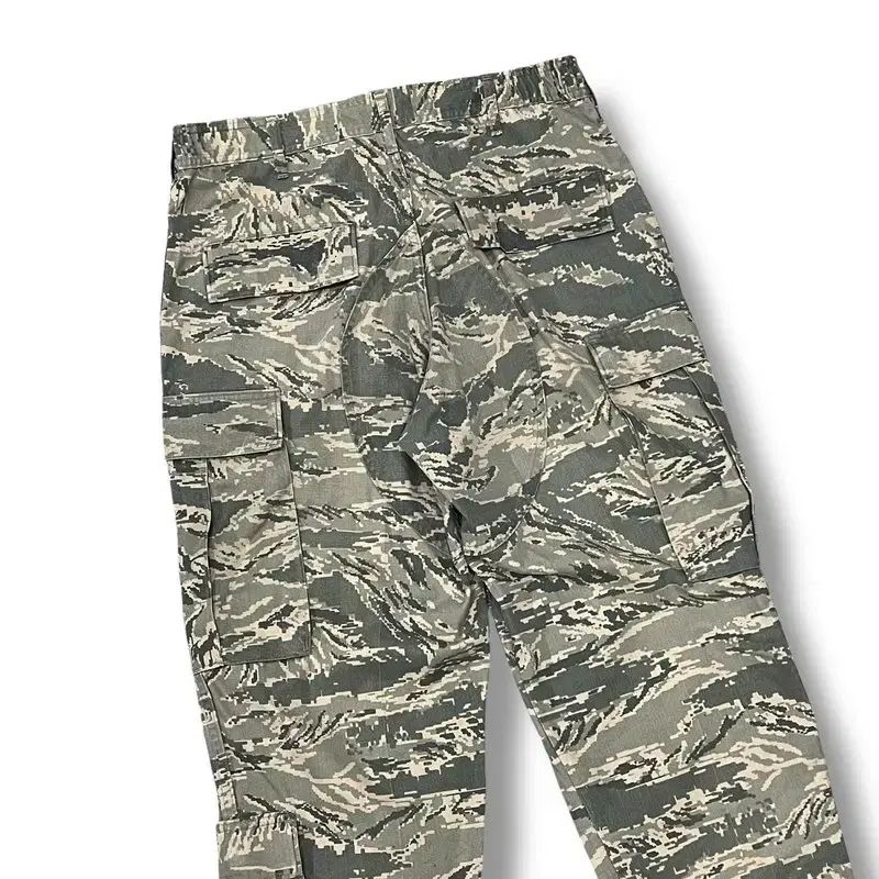 MASONPRINCE ワイドシルエット カモフラ ミリタリー カーゴパンツ