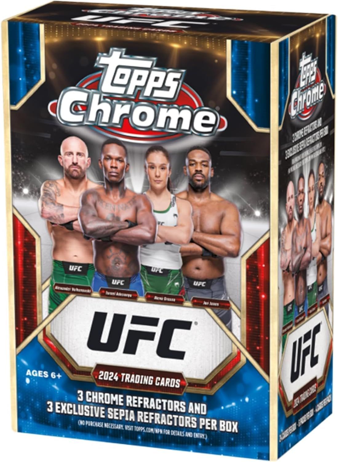 2025 Topps Chrome UFC Blaster Box 並行輸入品