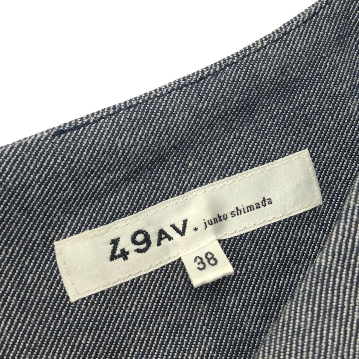 49AV.junko Shimada 38サイズ 49AV.junko shimada / ノーカラーホワイトジャケット 38 - メルカリ