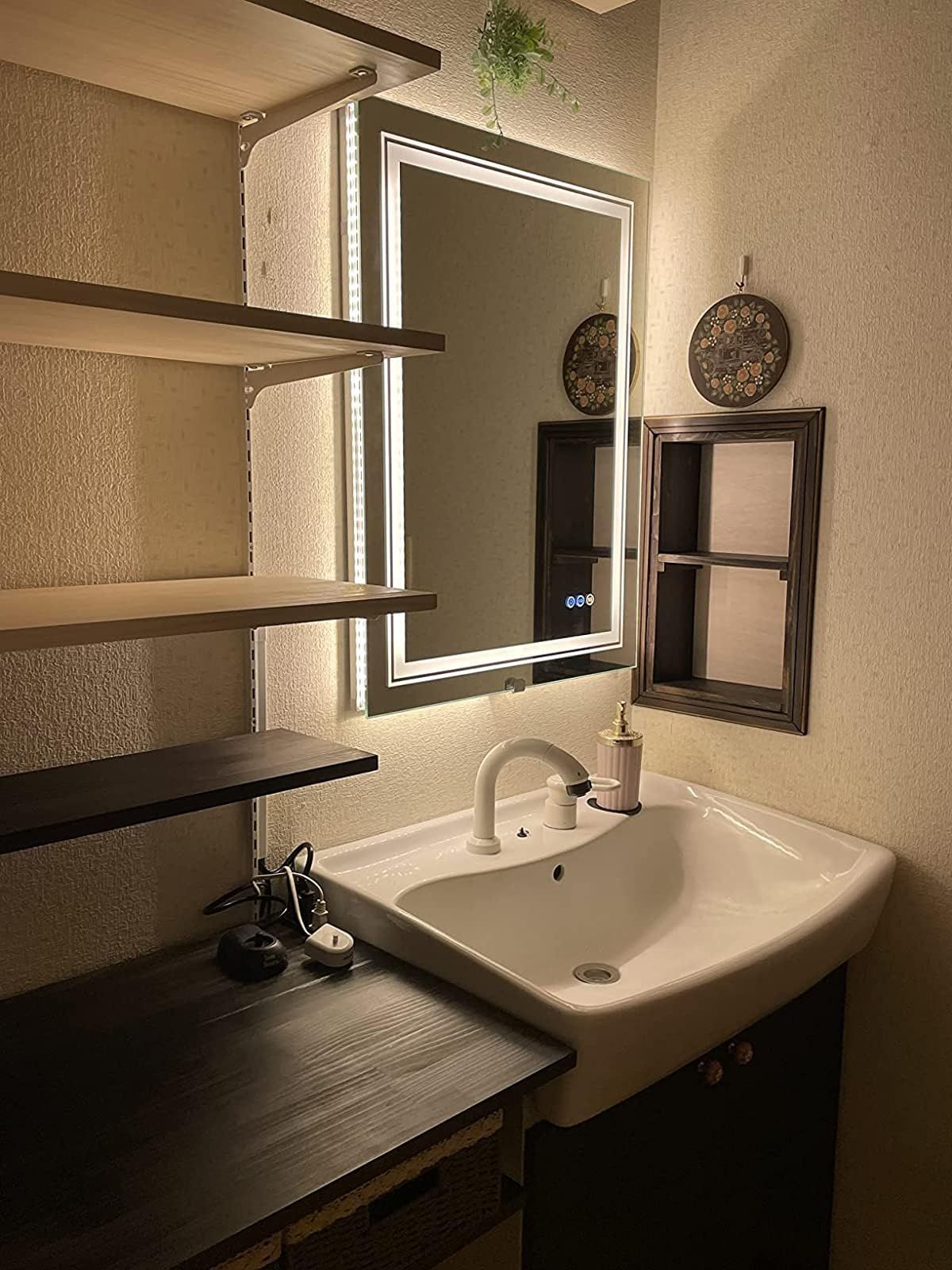 東京インテリア 塩川光明堂 姿見 ミラー W450 H1560 D30