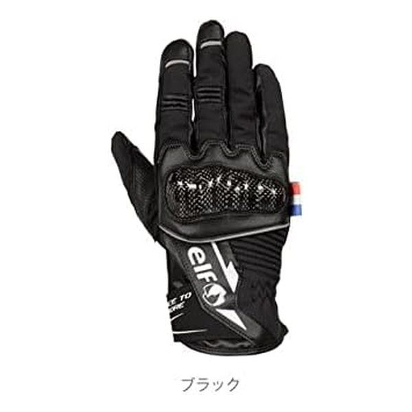 【新品】elf  エルフ バイク用 オールシーズン EG-A511 アジリタグローブ ブラック Mサイズ EG-A511/ブラック/M (2532845)