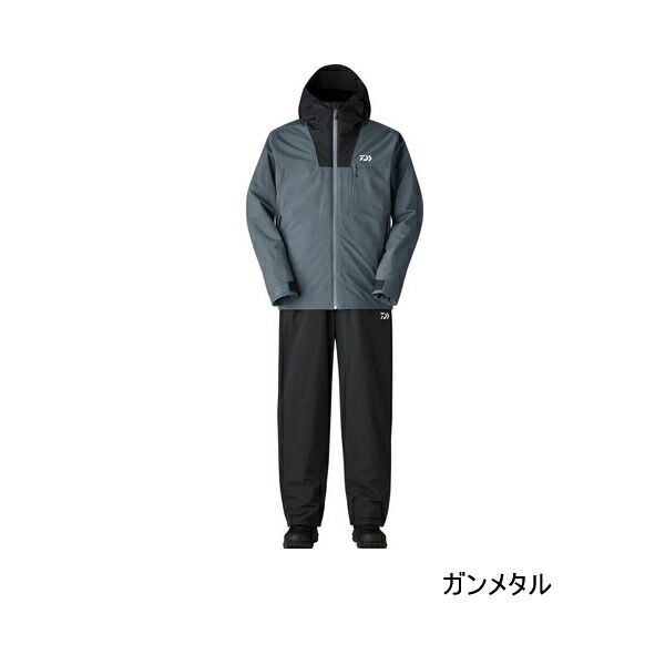 ≪ 25年9月新商品 ≫ ダイワ レインマックス R ウインタースーツ DW-3525 ガンメタル Mサイズ