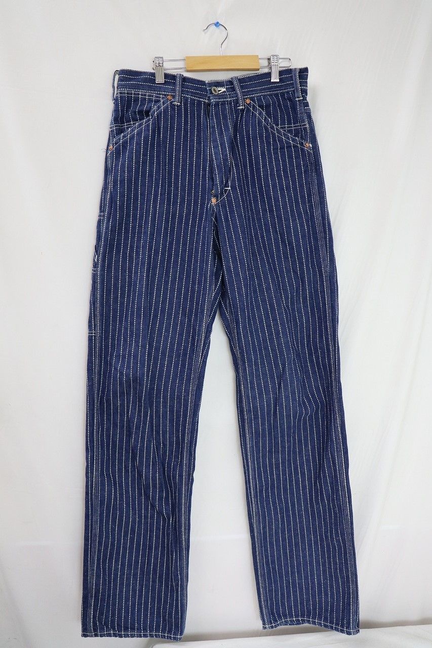 TOYS McCOY ストライプデニムハーフパンツ 32サイズ ○TOYS McCOY トイズマッコイ ストライプパンツ 11WB-Z サイズ32