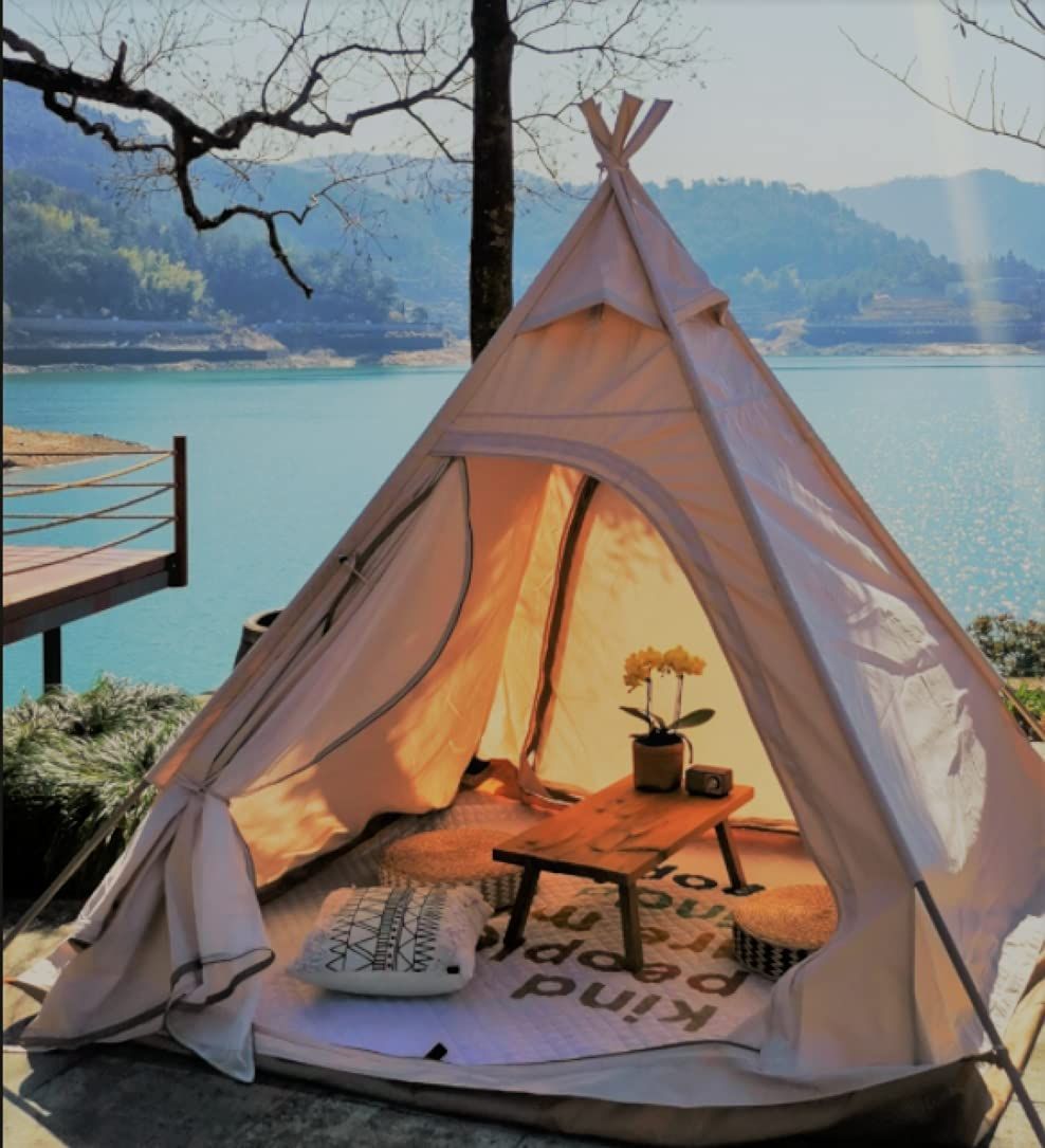 防水 アンテントダブルドアピラミッドテント23人