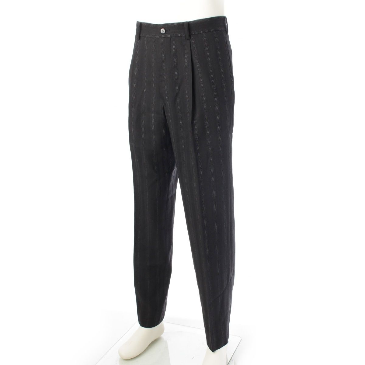 ジャンポールゴルチエ ウール クラシック 総柄ライニング ストライプ ジャンポールゴルチエ ウール クラシック 総柄ライニング ストライプ