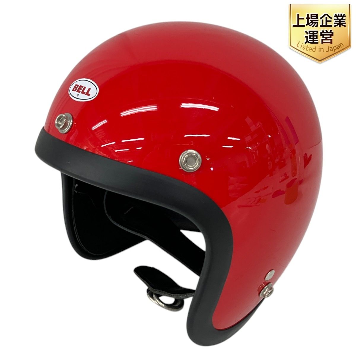 BELL 500-TXJ ジェットヘルメット レッド ジャンク S9702975