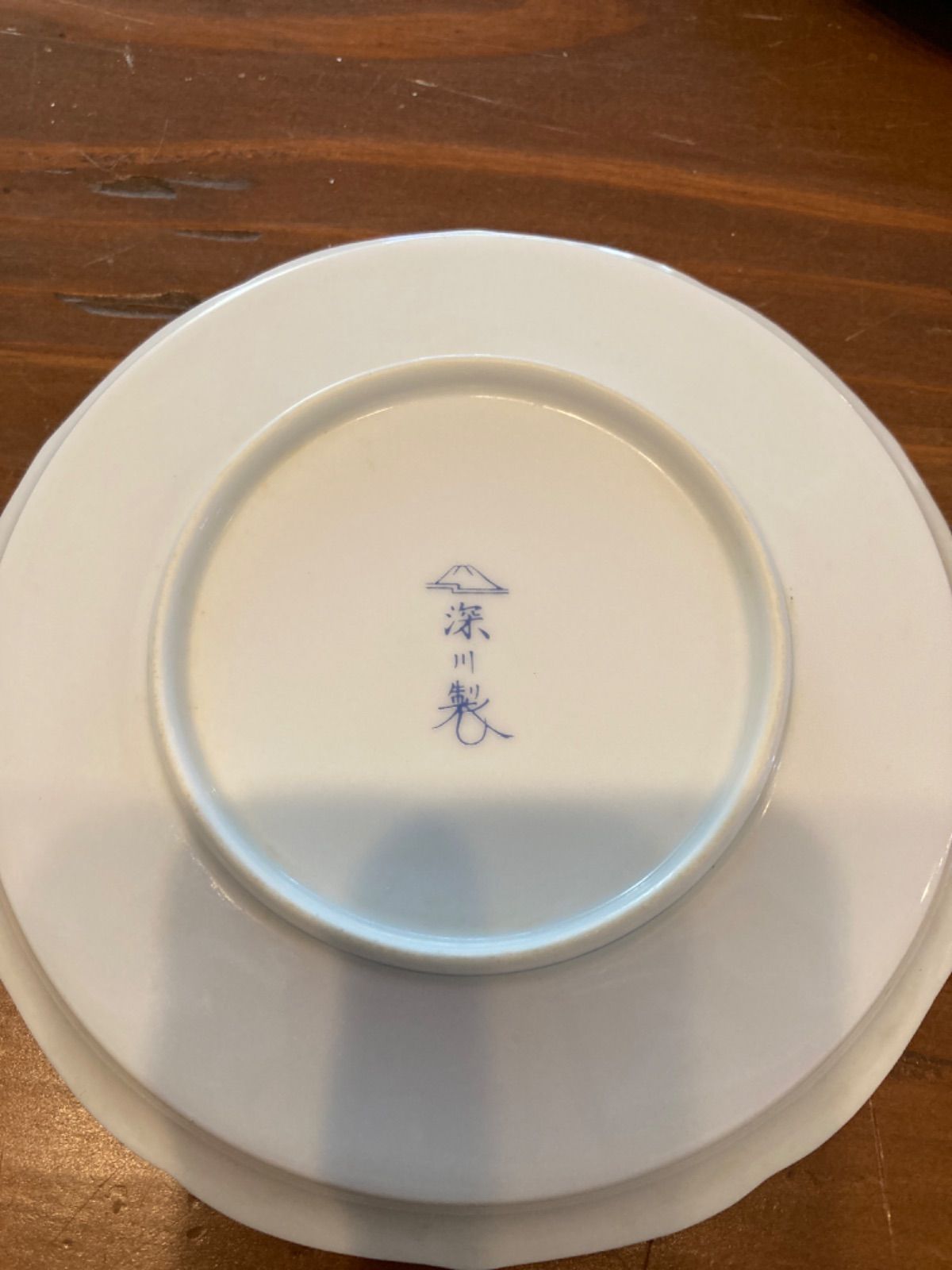 深川製磁　宮内庁御用達　小皿　3枚セット-2