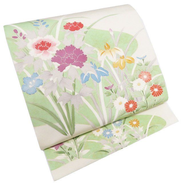 専用帯2481 ●高級 正絹 塩瀬 名古屋仕立て 名古屋帯 藤の花 専用帯894 ○高級 正絹 落款 作家物 塩瀬 名古屋仕立て 名古屋帯