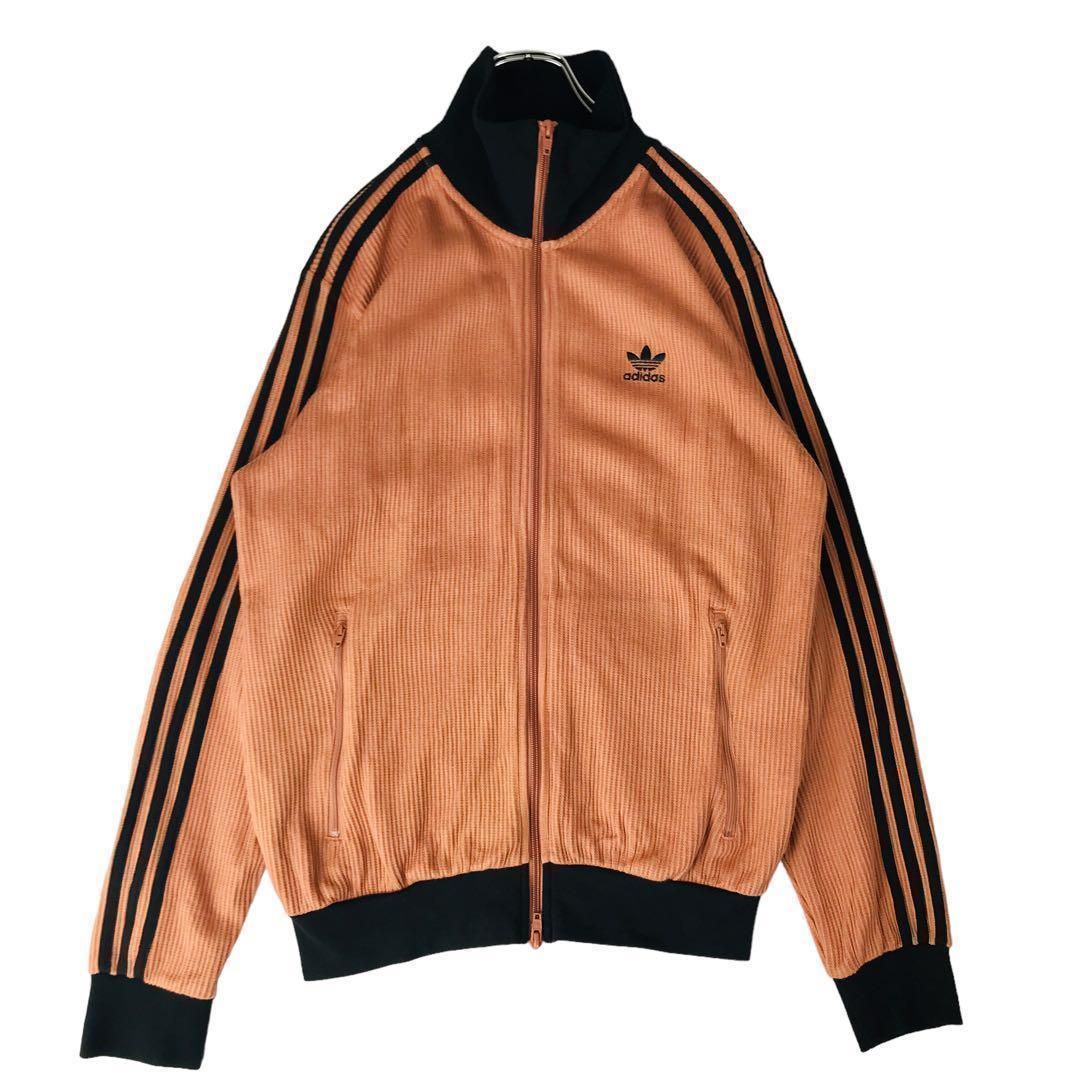 2385 極美 adidasトラックジャケット ワッフルベッケンバウアー BRW