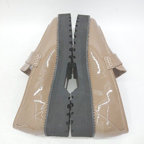 ◇ Θ 美品 GEMMA LINN ジェマリン ローファー サイズ38 ベージュ