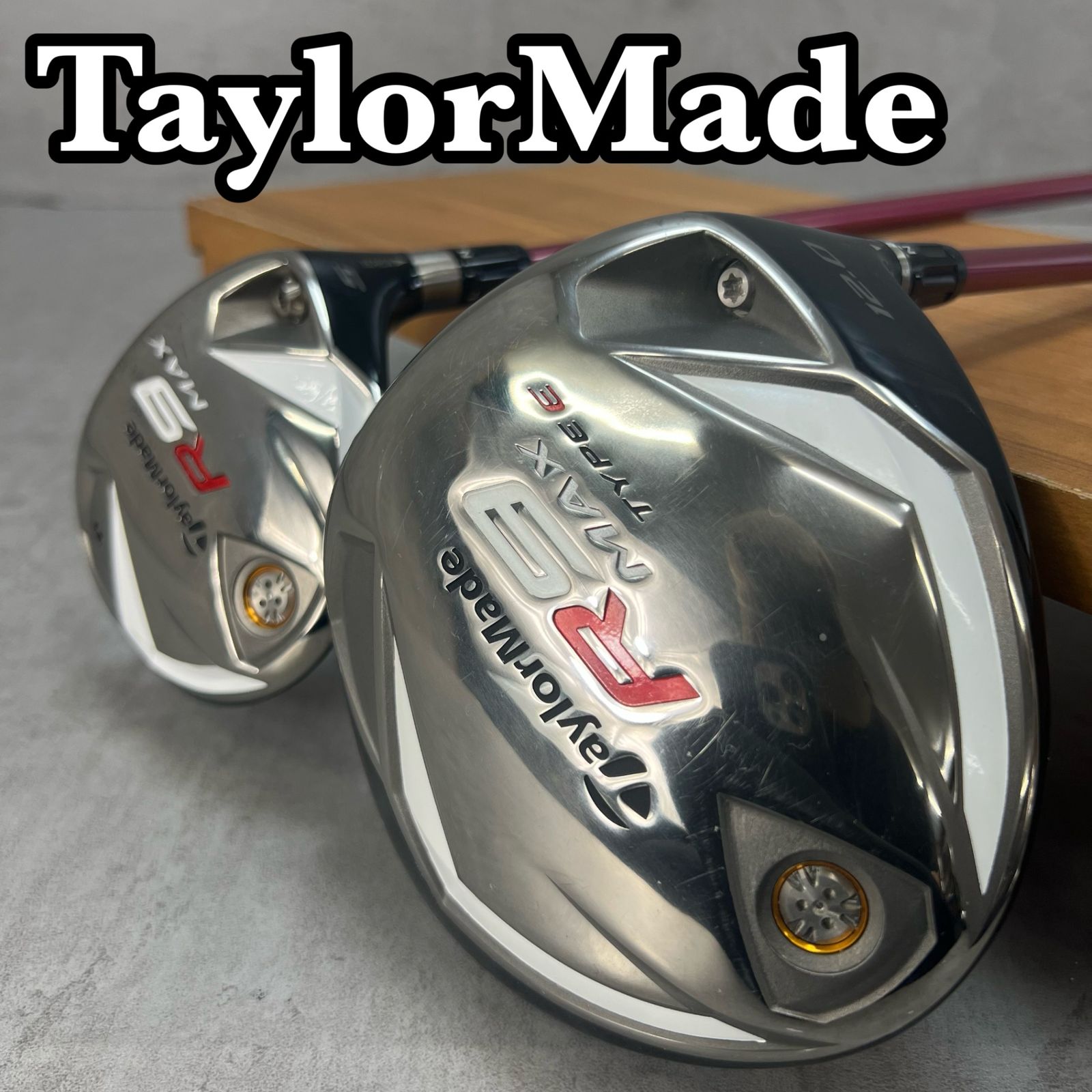 テーラーメイド R9 MAX レディースゴルフ ウッドセット 2本 L 右利き用 TaylorMade