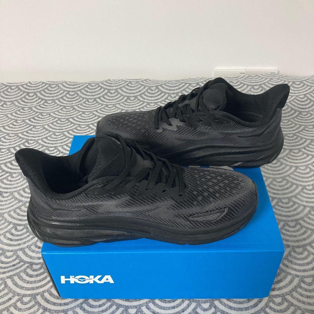 新品 Hoka ホカオネオネ クリフトン9 CLIFTON9 Black 23.5cm - メルカリ