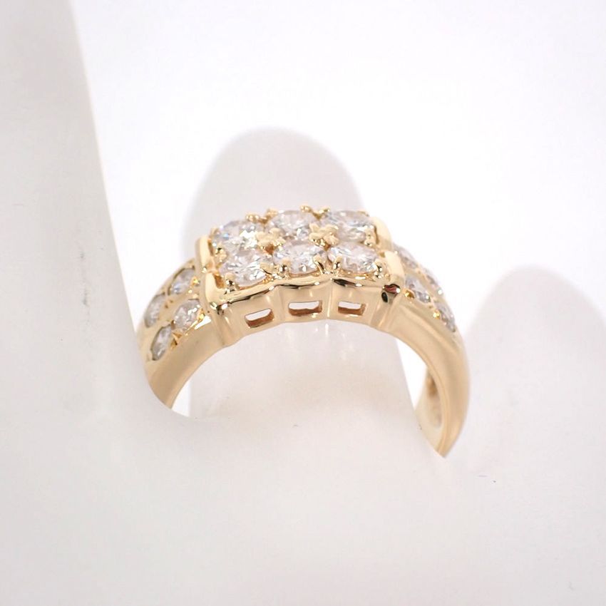 K18 ダイヤモンド/1.04ct リング 11号[g13-78］ - JewelerCHIC