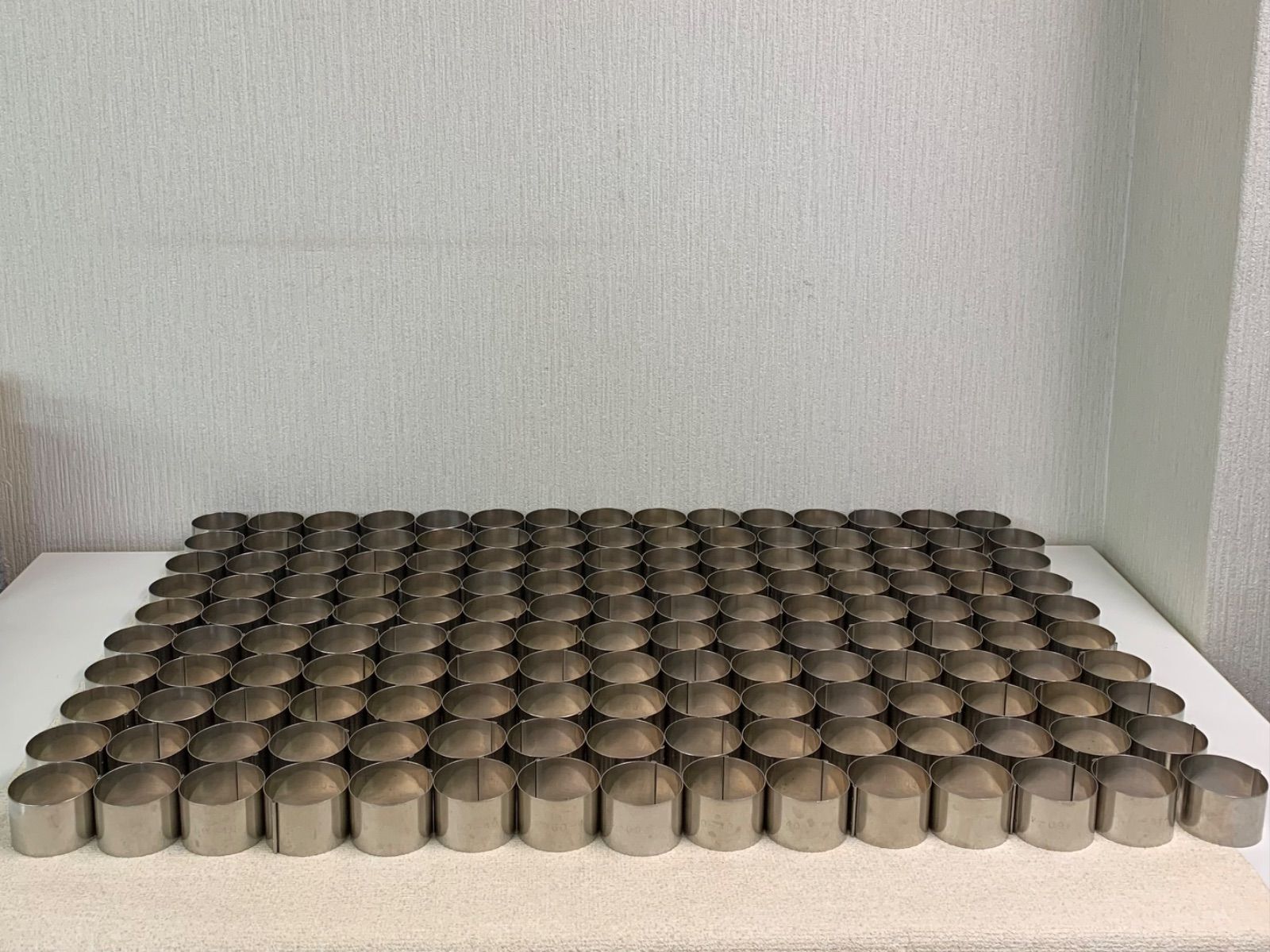 フォロー割対象商品 セルクル 丸型 150個 60×40ステンレス製調理 リングセット 焼き菓子 菓子型 洋菓子