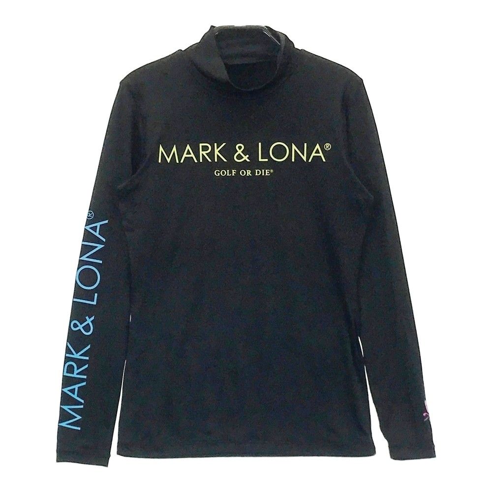 サイズ：38 MARK&LONA マークアンドロナ ハイネック 長袖 インナー Tシャツ ブラック系 [240101221722]# ゴルフウェア  レディース ストスト - メルカリ