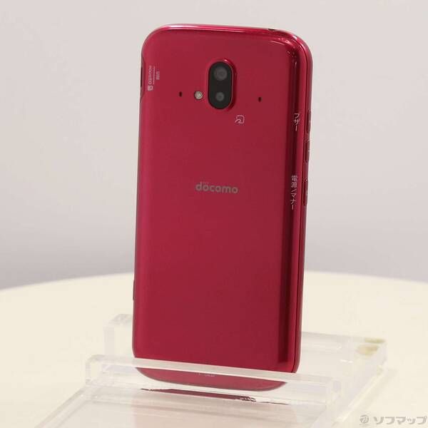 中古品〕 らくらくスマートフォン 64GB ピンク F-52B docomo SIM