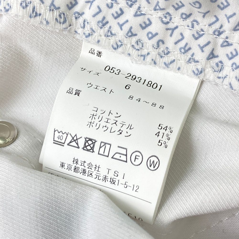 サイズ：6 PEARLY GATES パーリーゲイツ ストレッチパンツ