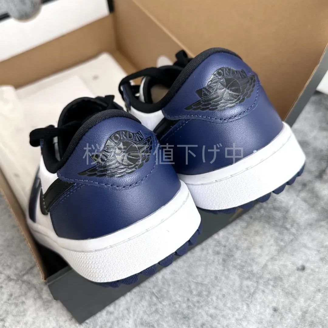 新品未使用 Jordan Air Jordan 1 Golf Low ナイキ エア ジョーダン 1 ロー ゴルフ ミッドナイト ネイビー メンズ  シューズ - メルカリ