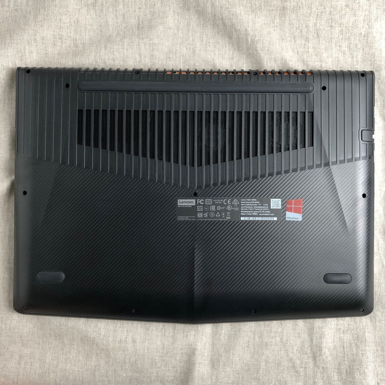 Lenovo Legion Y520 ジャンク品 New Lenovo Legion Y520-15IKBA Y520-15IKBM Y520-15IKBN R720-15IKB CPU  Cooling Fan