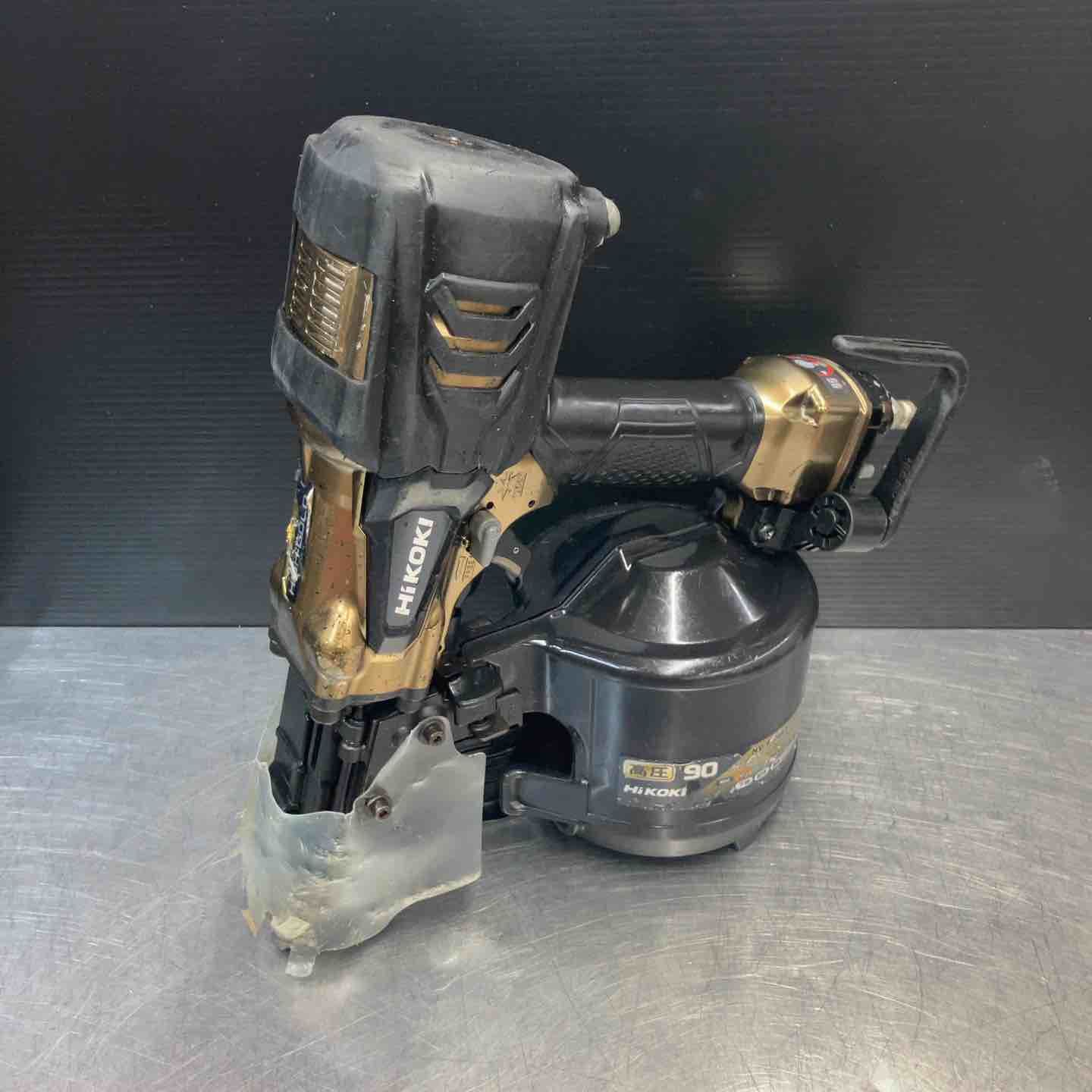 品 ハイコーキ HIKOKI 旧 日立工機 90mm 高圧エア釘打ち機 NV90HR2 S 動作 済み 東大和店