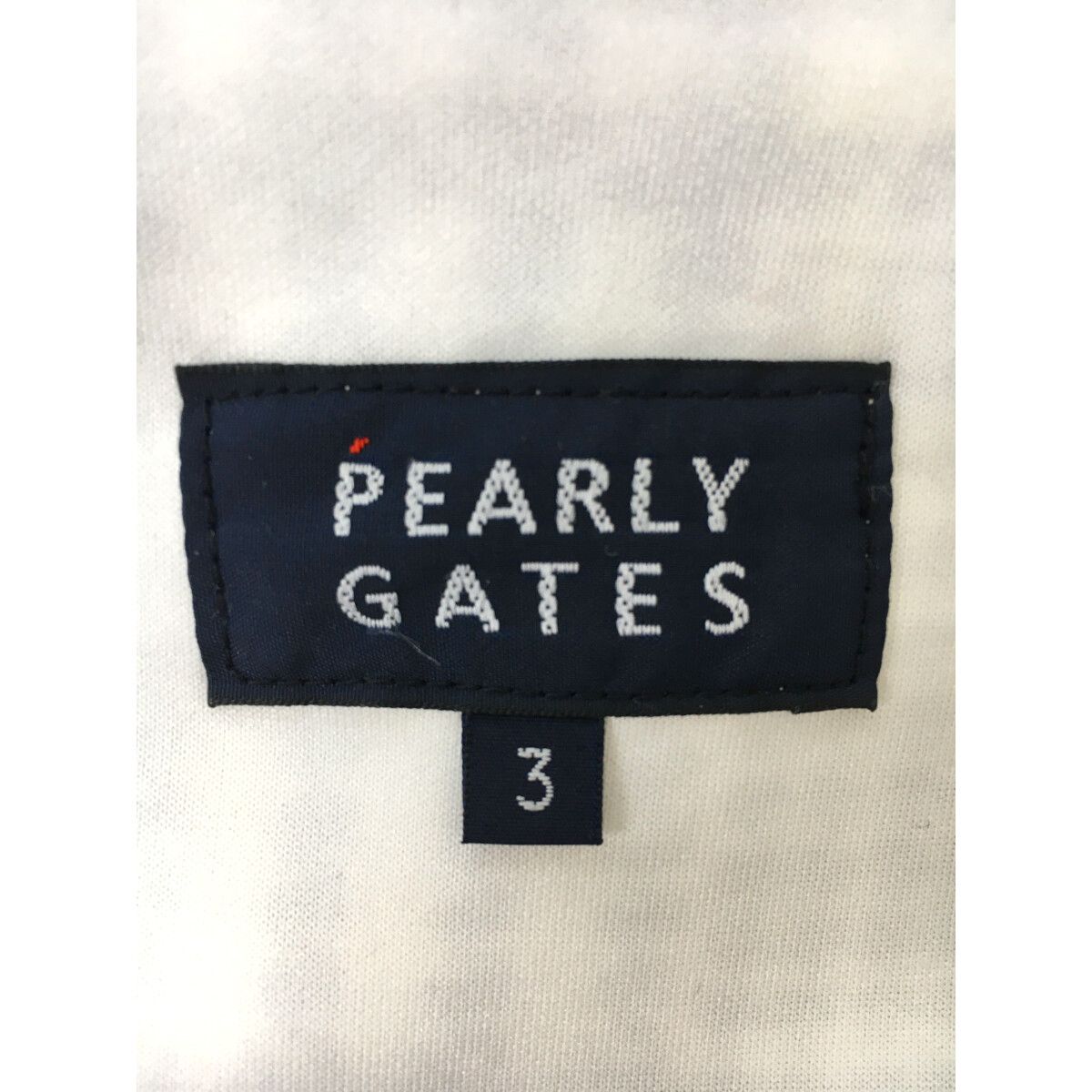 トップ メンズ パーリーゲイツ PEARLY GATES パンツ 3(S) 濃紺×白