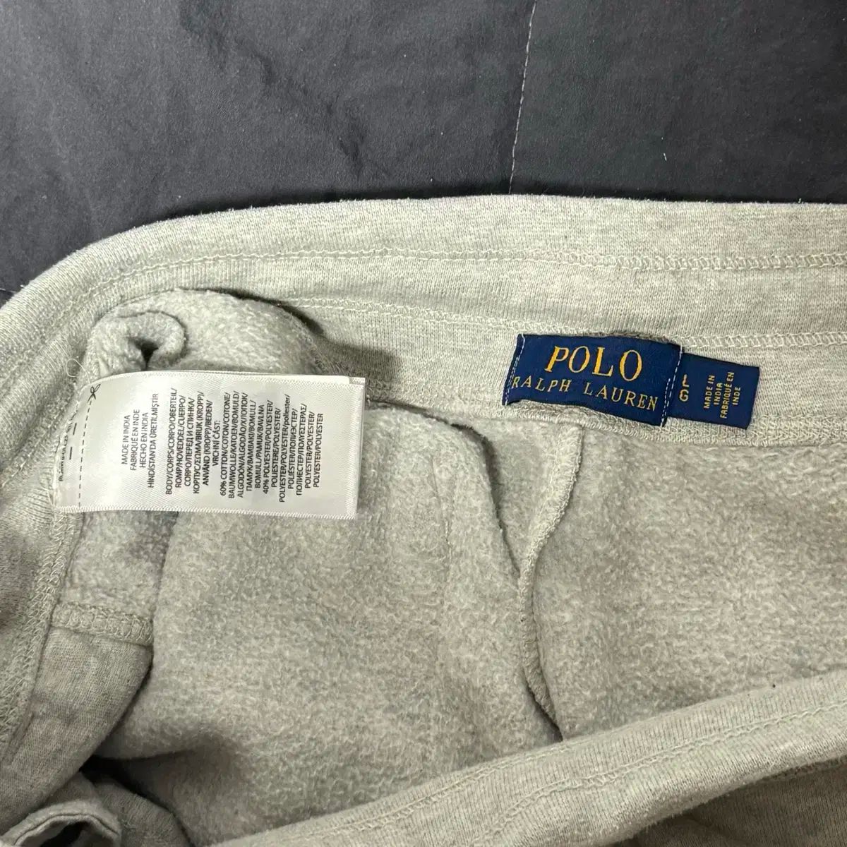 L ポロ ジョガー スウェットパンツ