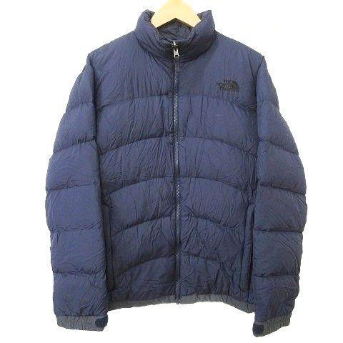 ザノースフェイス THE NORTH FACE ND91718Z アコンカグア ダウンジャケット 軽量 ブルゾン M 紺 ネイビー