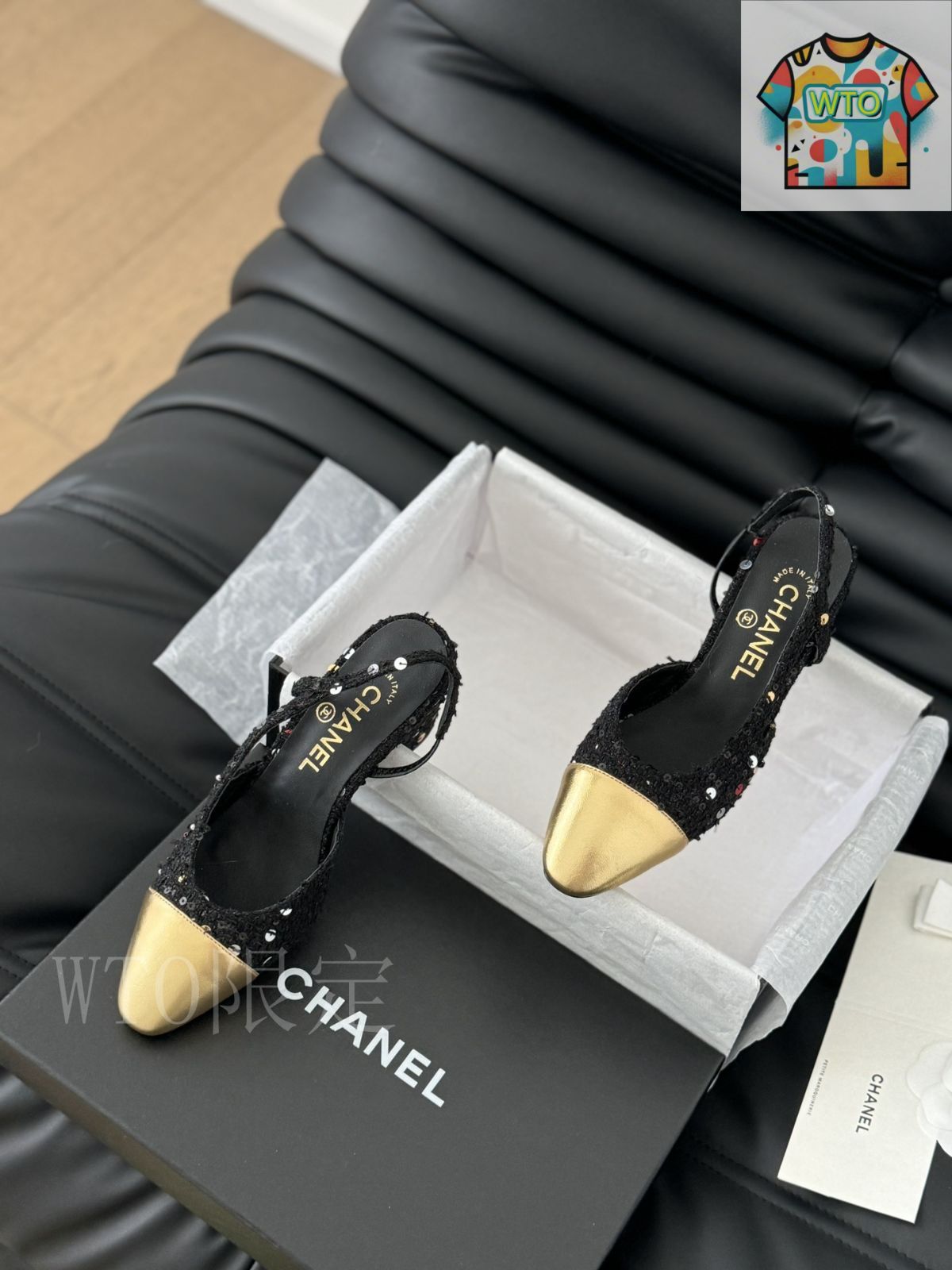 シャネル スリングバック バックレス サンダル18-GV01 - メルカリ