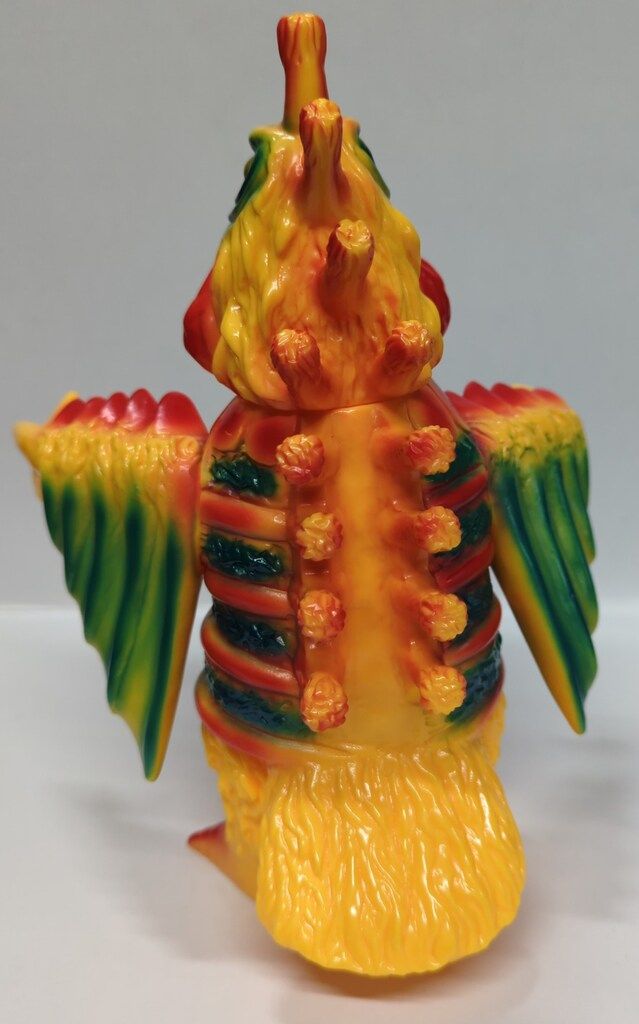 メディコムトイ マーミット 怪獣天国 バードン 3期 約23 cm 黄赤緑