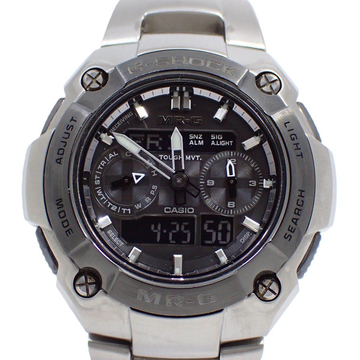 カシオ G-SHOCK MR-G ソーラー電波 アナデジモデル メンズ