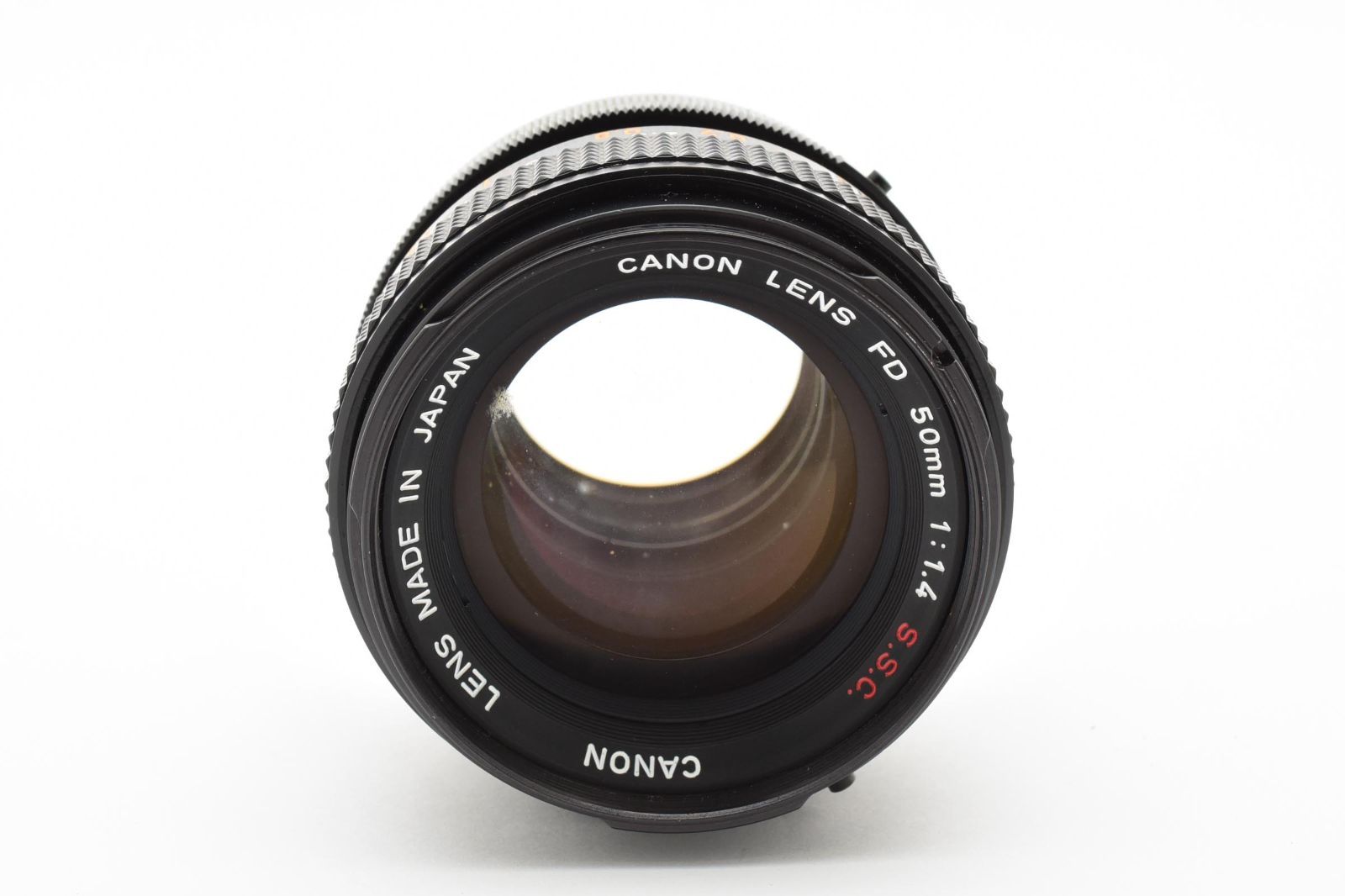 【正常品・カビなし】Canon FD 50mm f/1.4 レンズ Canon FD 50mm F1.4 SSC 修理記録 – レンズ修理なら日本レンズ協会