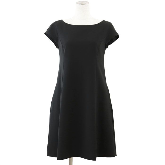 極美品】FOXEY フォクシー ワンピース ドレス 39498 切替 ギャザー