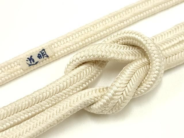 平和屋着物● 上 有職組紐道明 帯締め 冠組 薄卵色 宮内庁御用 国立博物館御用 東京芸術大学御用 AABA9932ay