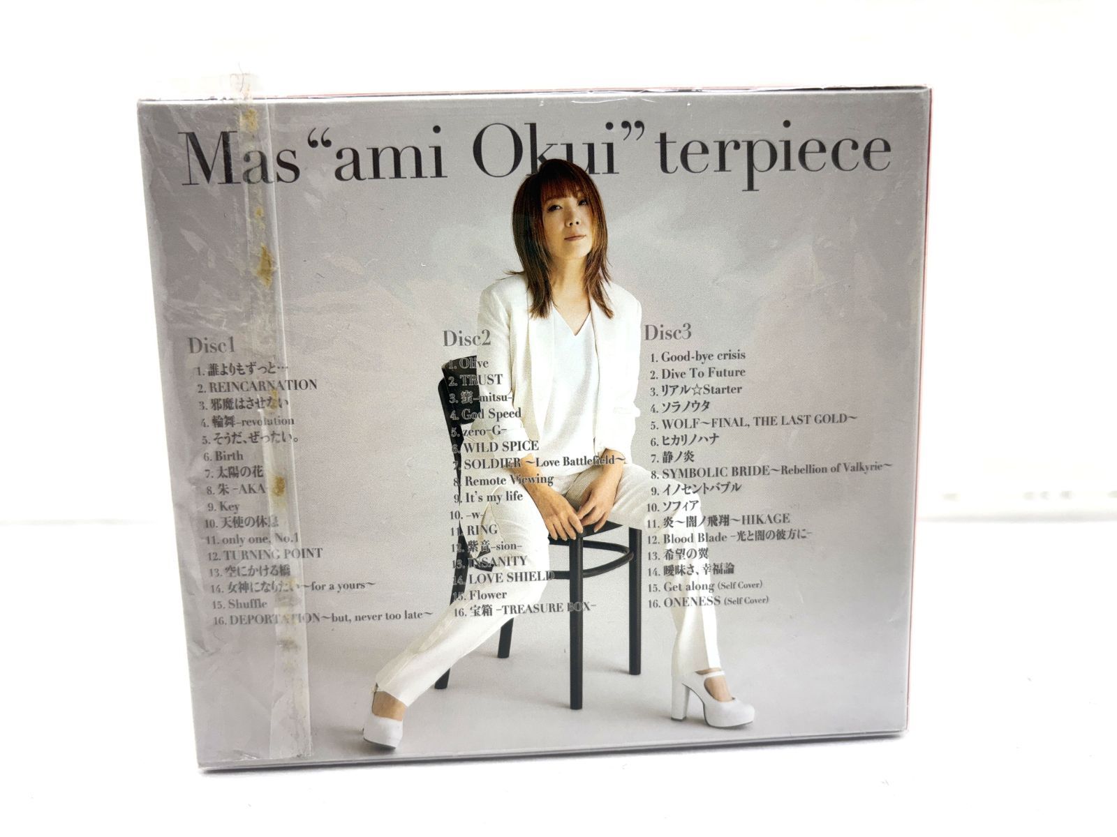 奥井雅美／ＣＤ（２８枚セット） 盛岡20-0007】奥井雅美 30周年ベストアルバム『Mas“ami Okui