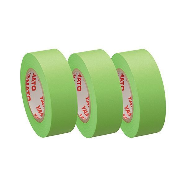 (まとめ) ヤマト メモック ロールテープつめかえ用 15mm幅 ライム RK-