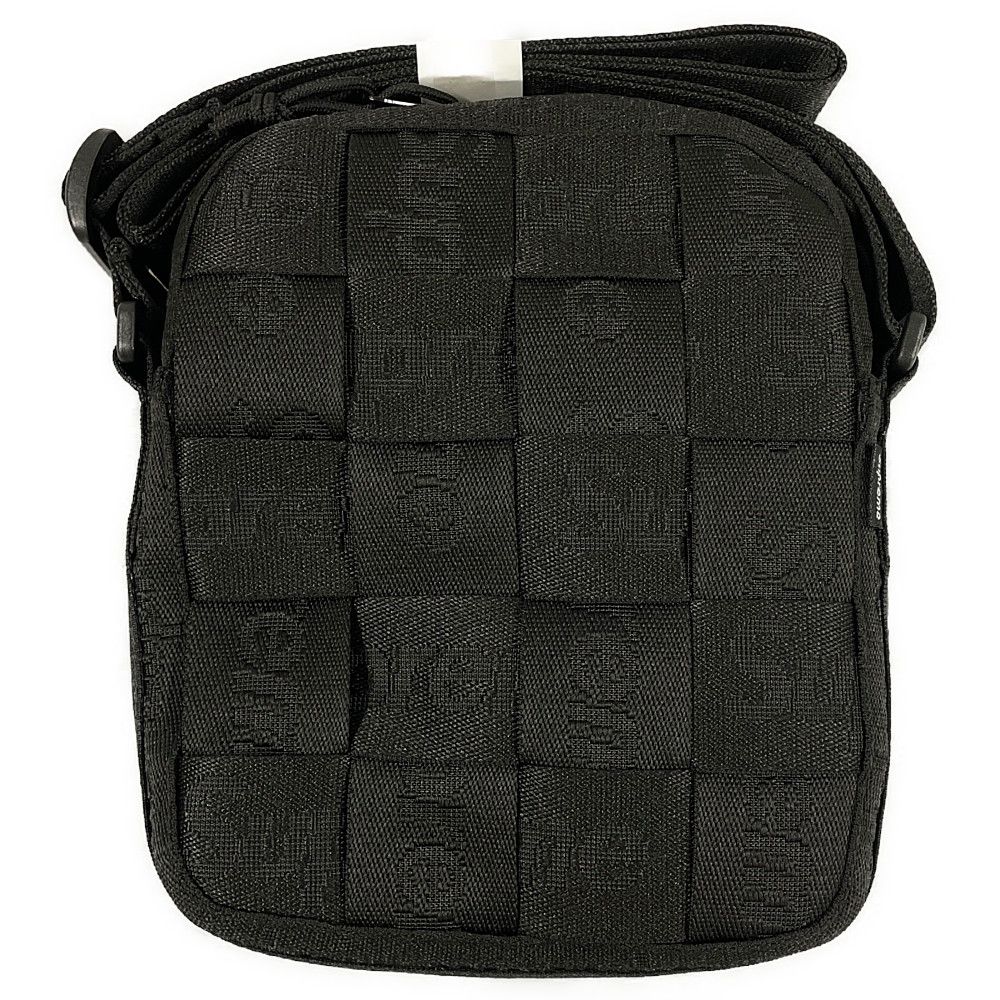 SUPREME シュプリーム 23SS Woven Shoulder Bag ウーブン ショルダーバッグ ブラック 正規品 / 31582