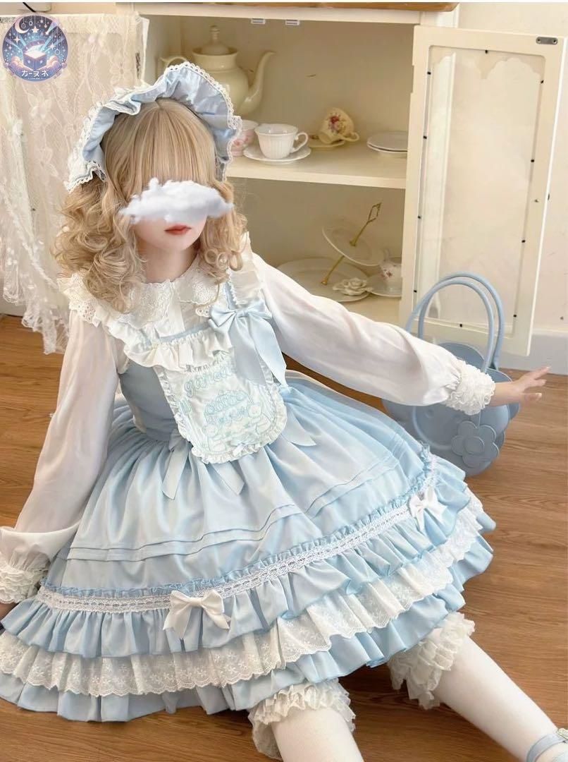 普段着からお出かけまで大活躍♪シンプルロリータワンピース